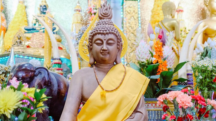 Budda kuju.